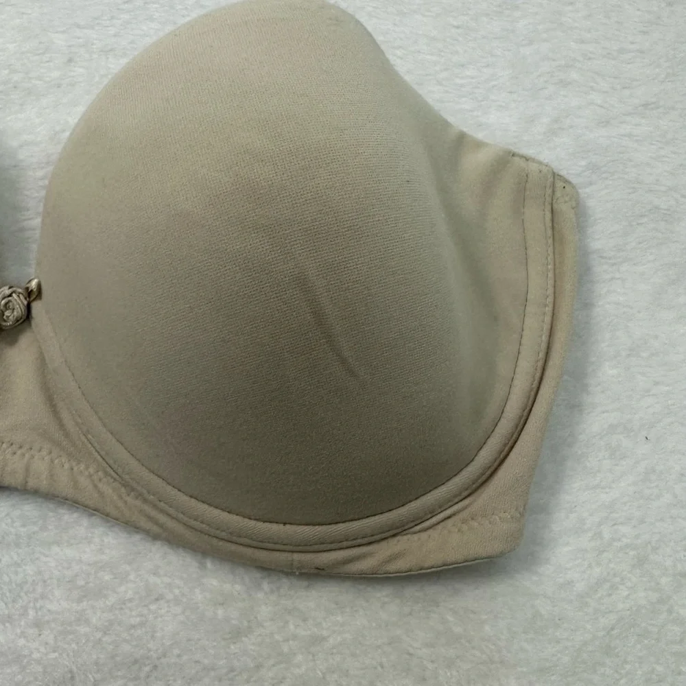 Victoria's Secret Strapless Push Up Cream Contour Bra Intimates - Picture 4 of 8